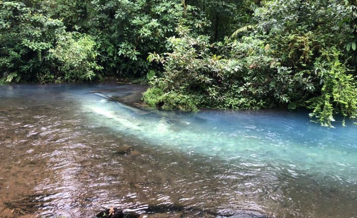 rio celeste origen