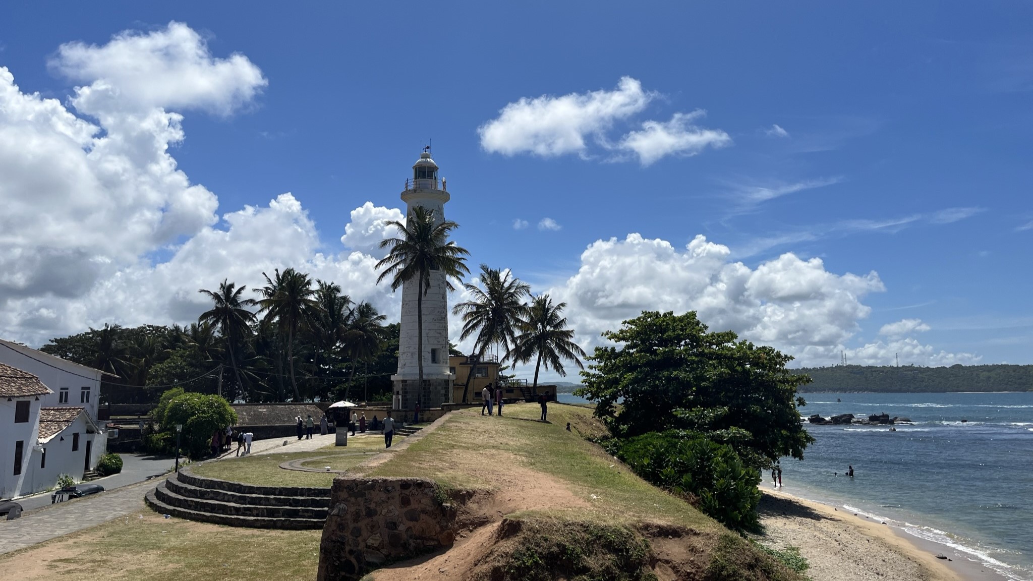 Faro en el Fuerte de Galle