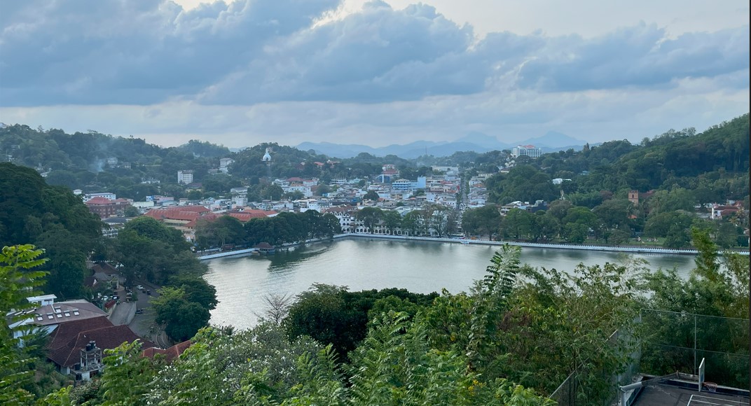 Vistas de Kandy desde Arthur's Seat