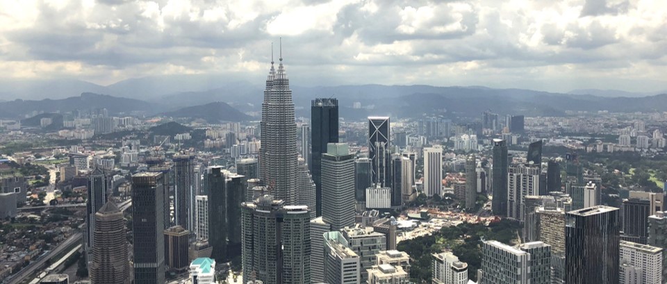 Vistas desde Menara Tower Kuala Lumpur