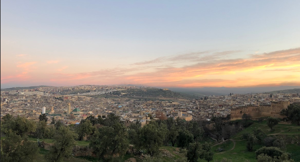 Fez desde las tumbas Meriníes