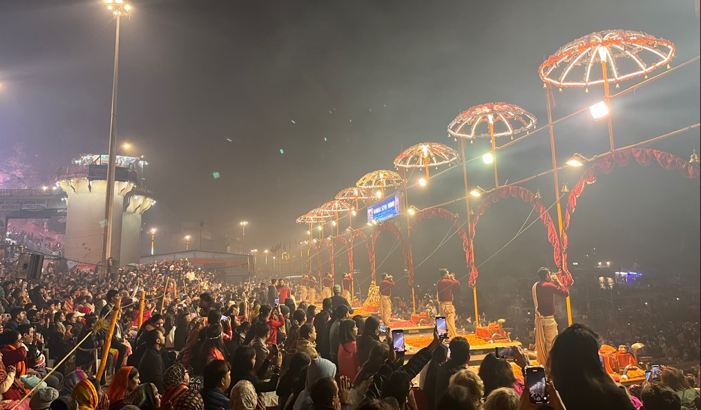 Ganga Aarti en Varanasi