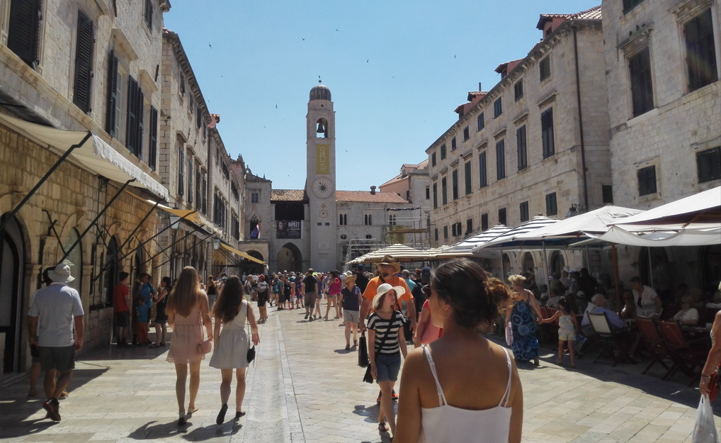 Calle Stradun en Dubrovnik