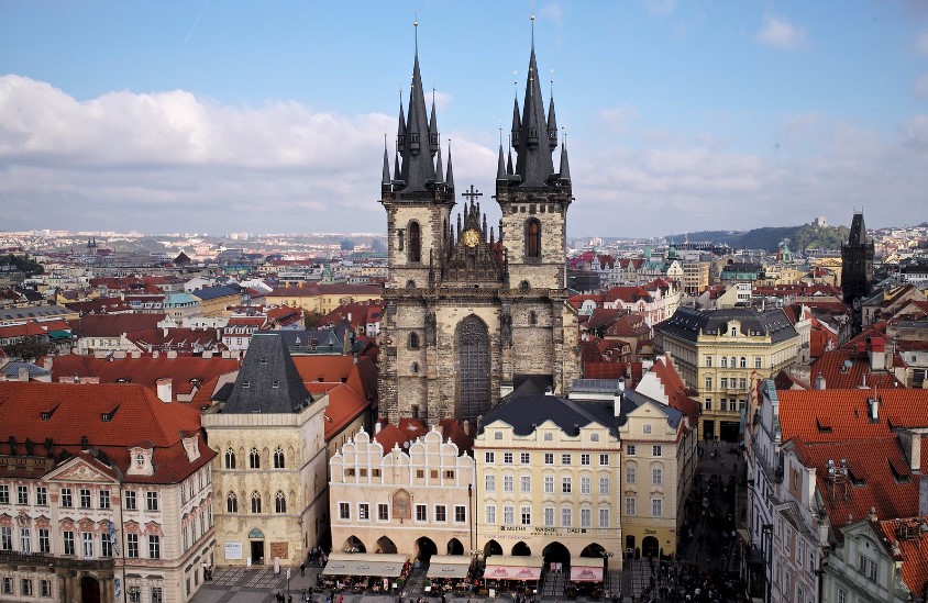 Plaza de la ciudad vieja Praga