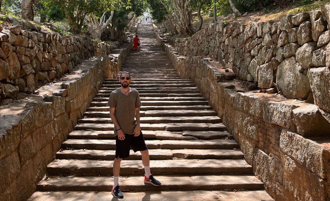 Escaleras de Mihintale Sri Lanka