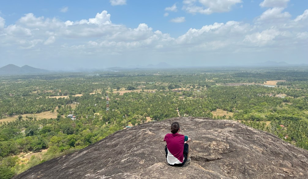 Vistas desde Yapahuwa Rock Fortress