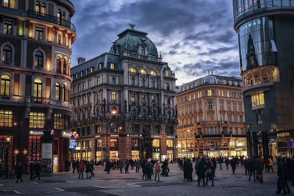 Calles del centro de Viena