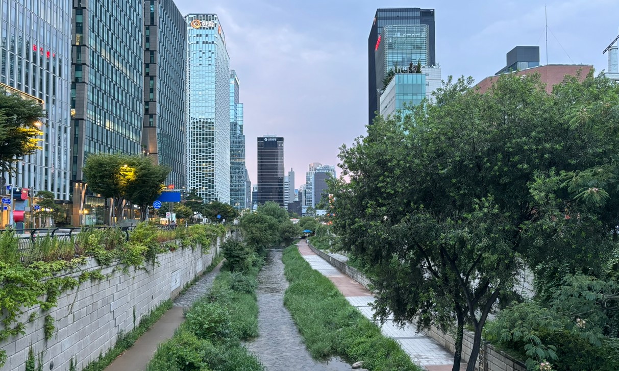 Cheonggyecheon Seul Corea del Sur