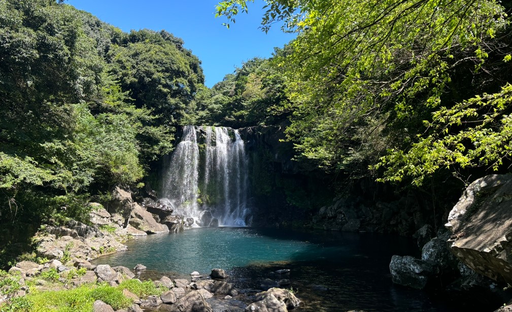 Cheonjeyeon Waterfall Jeju